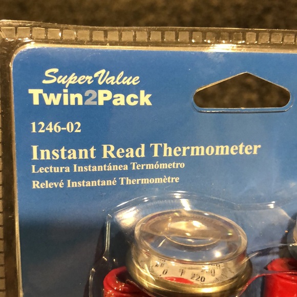 Instant Read Thermometer. Twin Pack.  Two. New in Package. - Picture 10 of 11